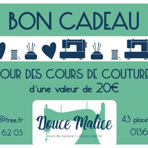 Bon cadeau spécial Saint Valentin de 20€